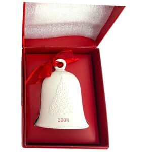 Hallmark 2008 Porcelain Bell ornament collectible holiday